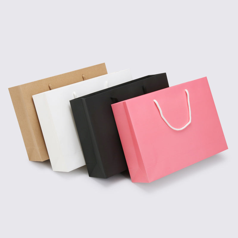 Elegant Gift Bags in Various Colors - 26x8x19cm