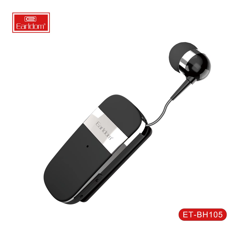 Earldom BH105 Clip-On Wireless Headset - Hands-Free Convenience