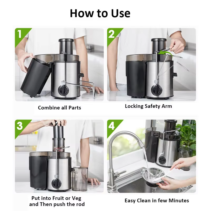 Slivers Criest SC-A01 Juice Extractor - High-Quality Juicing