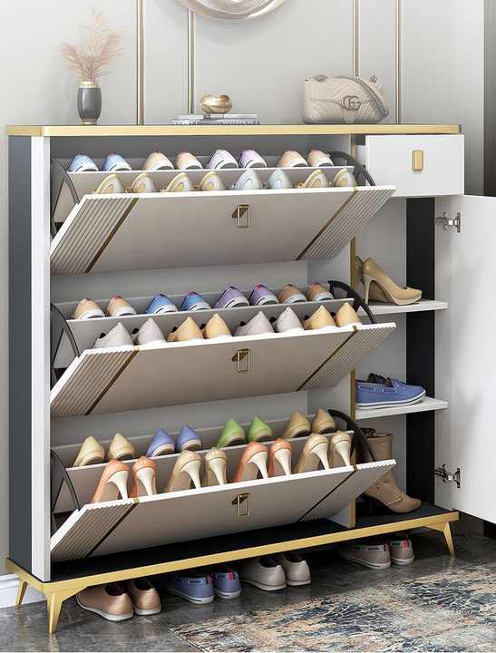 Modern Shoe Cabinet: Stylish & Functional Storage for Your Entryway