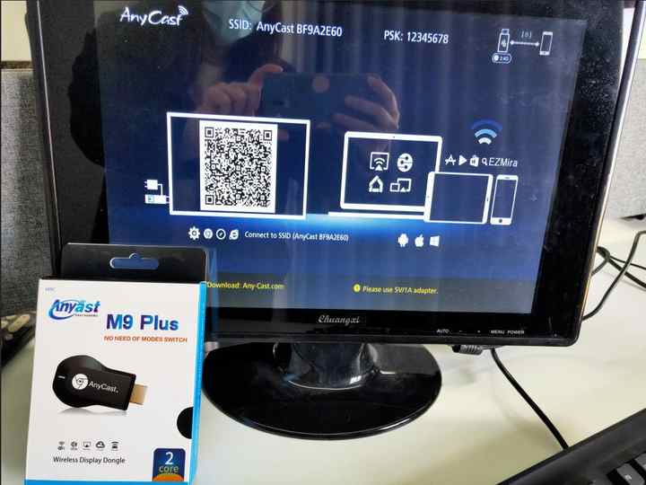 Anycast M9 Plus Wireless Display Dongle: Mirror Your Screen Wirelessly