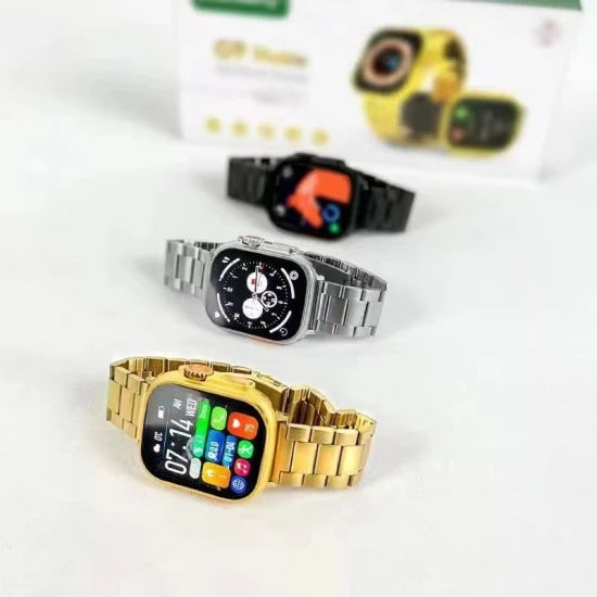 Smartbarry G9 Noble Gold Ultra Smart Watch - Luxury Meets Performance