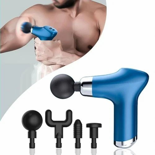 Fascial gun Cy-001 Rechargeable Small Facial Gun Deep Tissue Massage Gun With 6 Speed Setting Portable Electric Handheld Massager For Back Neck Pain Relief Massager