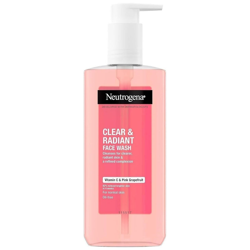 Neutrogena Oil-Free Acne Wash Pink Grapefruit Foaming Scrub - Clears Breakouts & Exfoliates for Smooth Skin