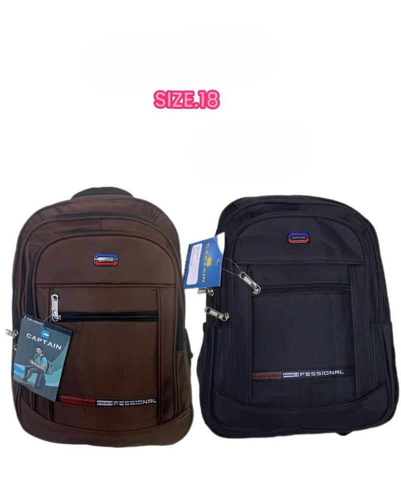 Captain Backpack Size 18 - Durable and Professional Backpack-17812