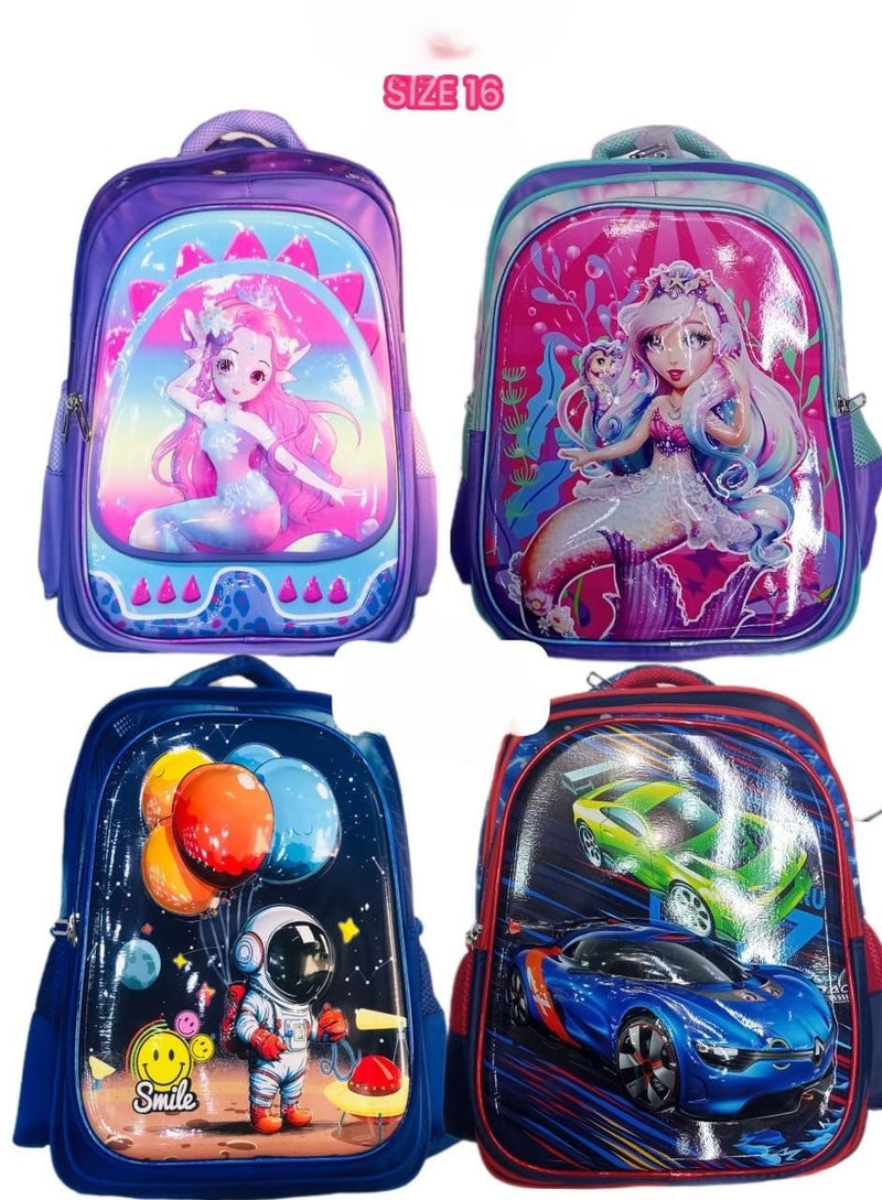 Captain Backpack 3015 -Size 16 - Stylish, Durable, and Comfortable