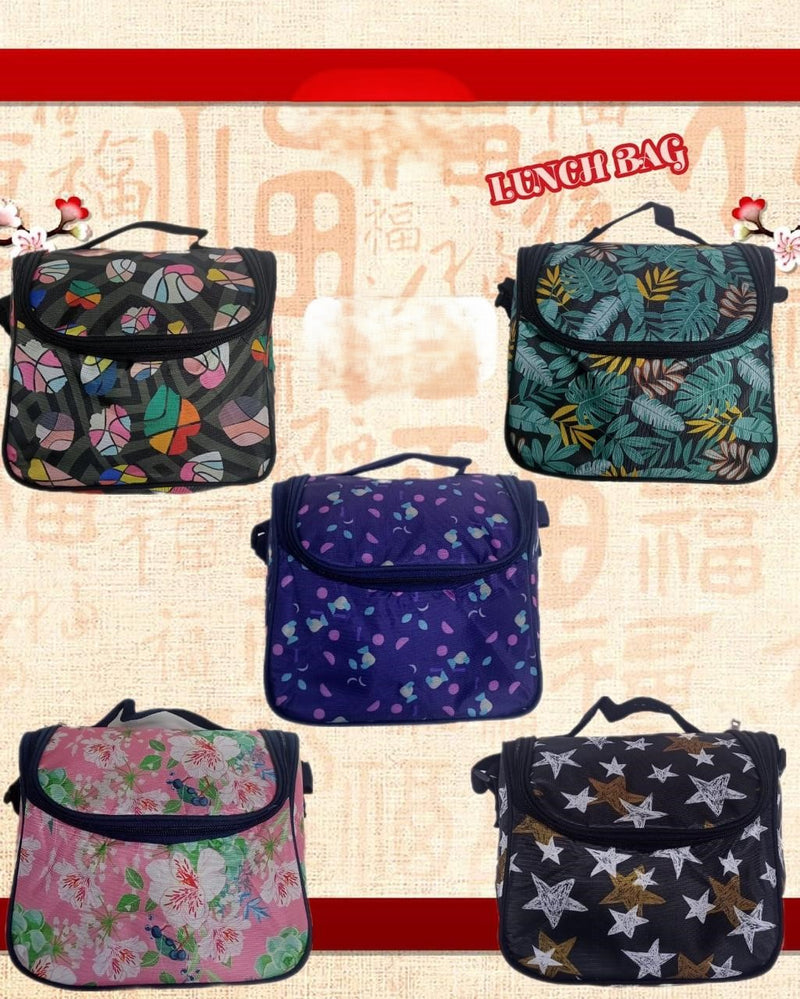 LC.735 Stylish Insulated Lunch Bag with Multiple Patterns