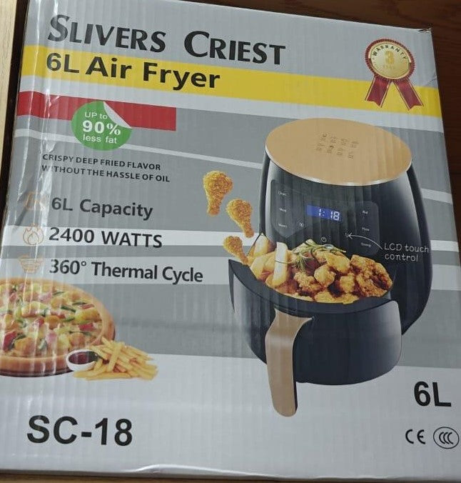 Healthy and Delicious with the Silvers Criest 6L Air Fryer