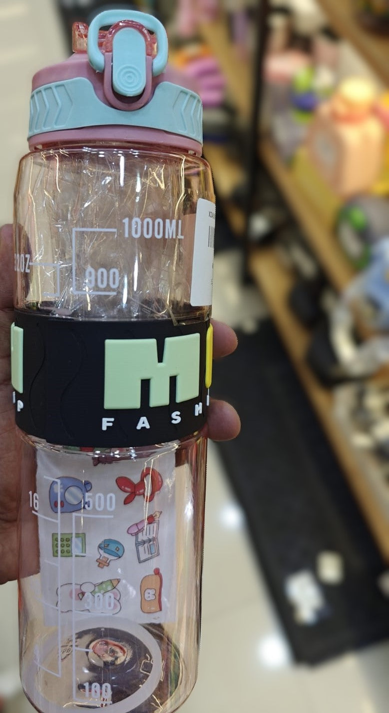 Stylish Sports Water Bottle with "HOT" Design