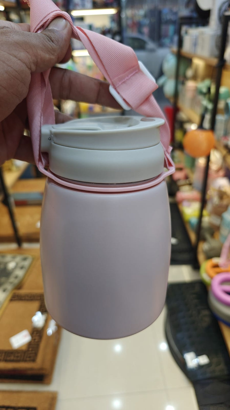 Portable Insulated Water Bottle with Strap