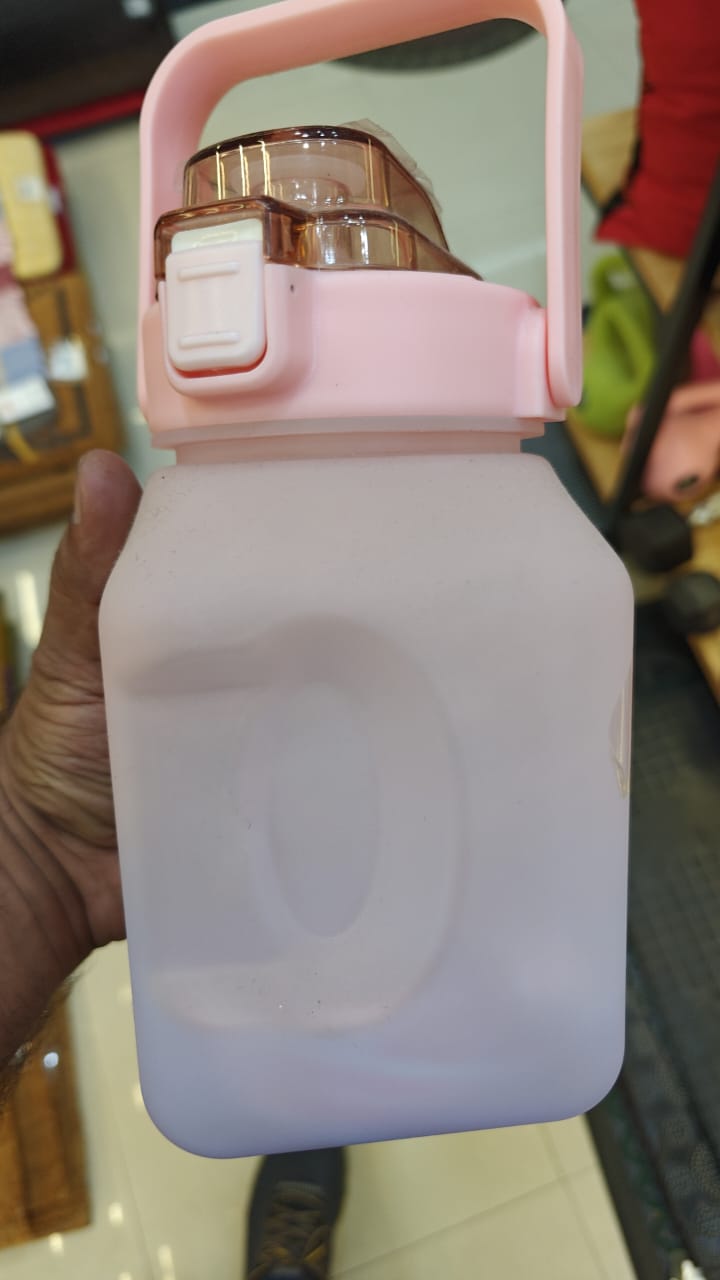 Portable Silicone Water Bottle with Cute Design