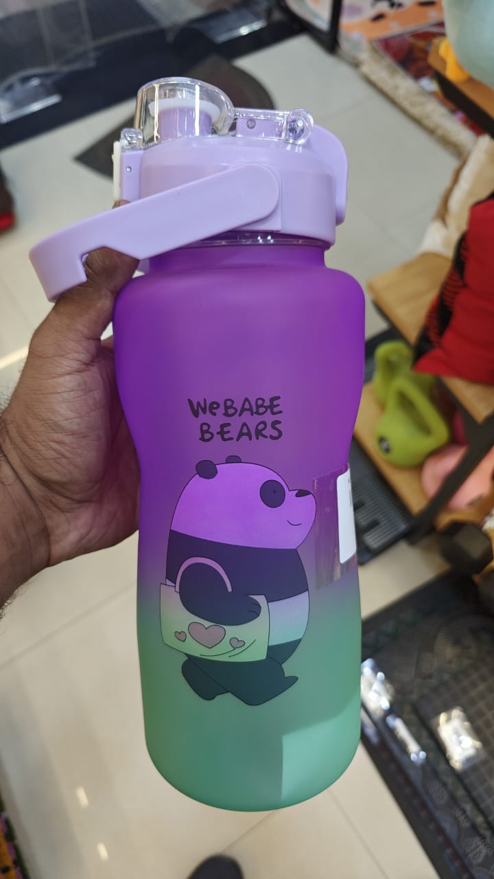 We Babe Bears Gradient Water Bottle