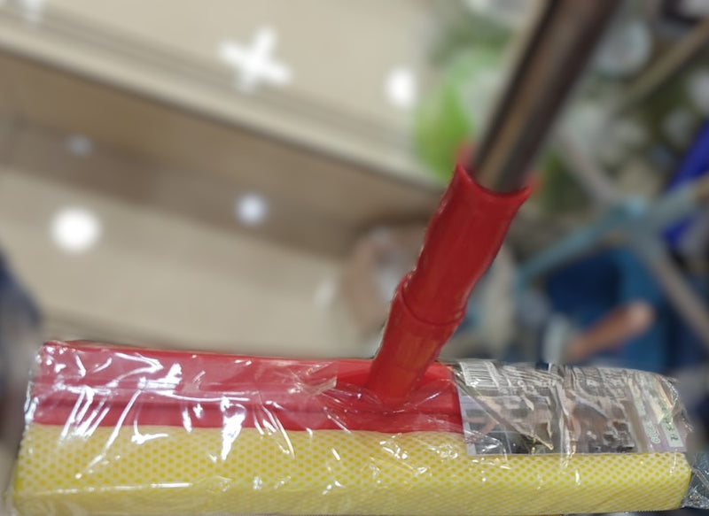 Versatile Cleaning Squeegee with Sponge - Perfect for Windows, Mirrors, and More