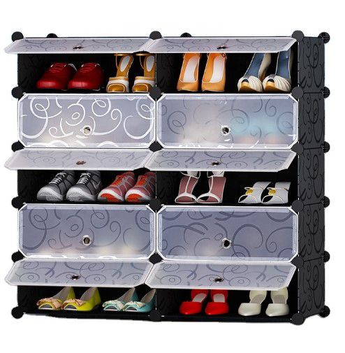 Modular Shoe Rack: Customizable Storage Solution for Any Space