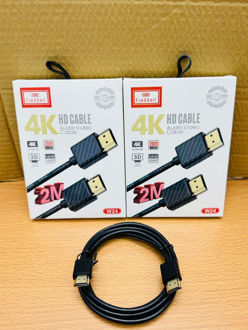 Earldom 4K HDMI Cable: Experience Ultra HD Visuals and Audio