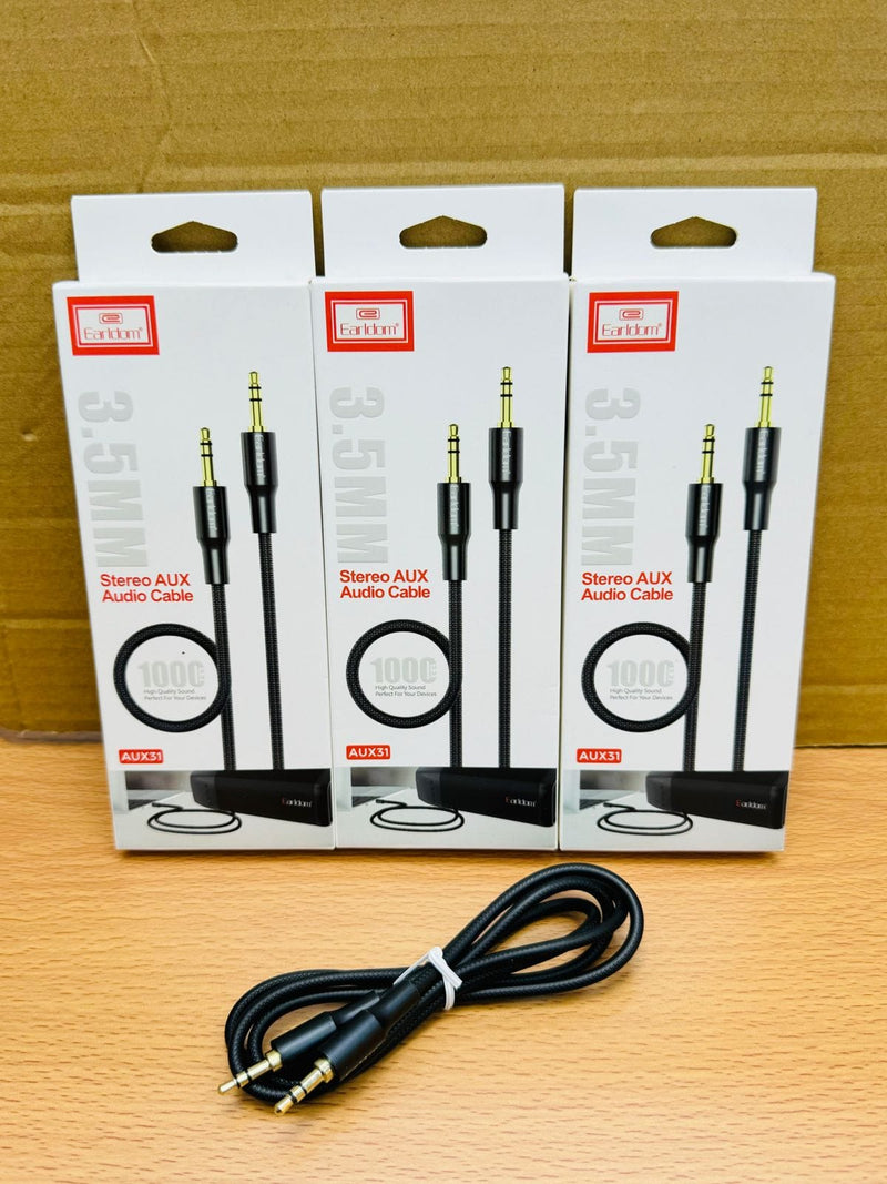 Earldom 3.5mm Stereo AUX Audio Cable: Connect Your Devices with Ease