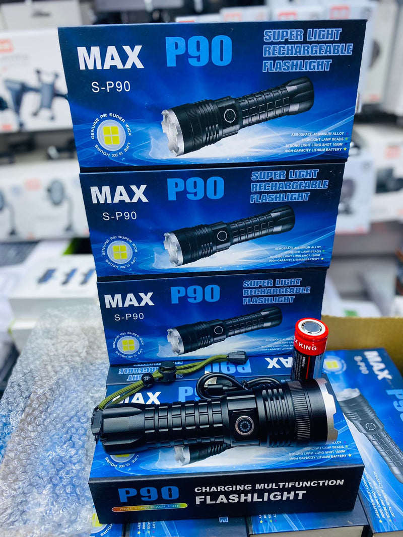 MAX P90: The Ultimate Tactical Flashlight for Any Situation