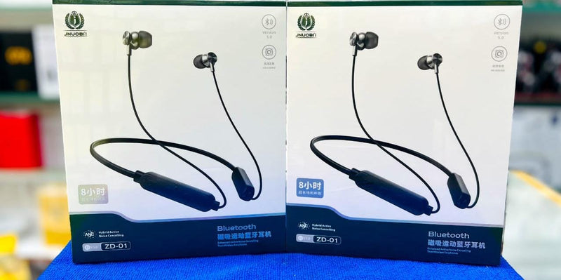 JNUOBI ZD-01 Bluetooth Headset - Wireless Neckband Earphones with Bluetooth 5.0