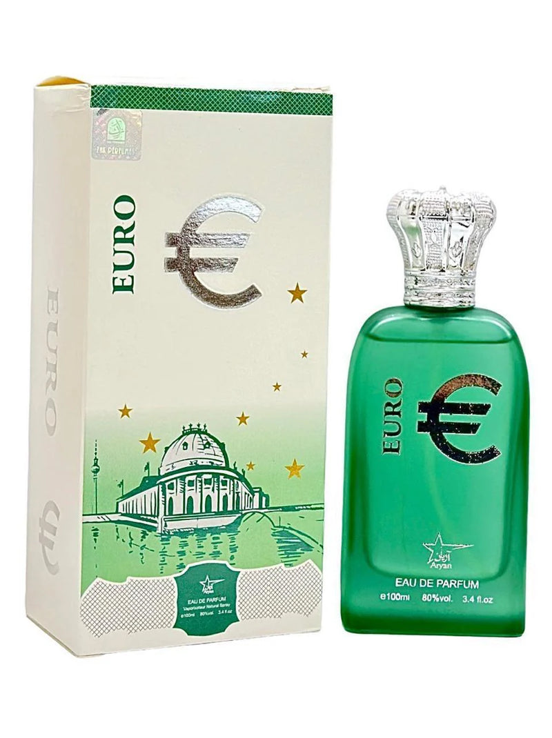 Euro Eau De Parfum - 100ml, 80% Vol., Long-Lasting Fragrance