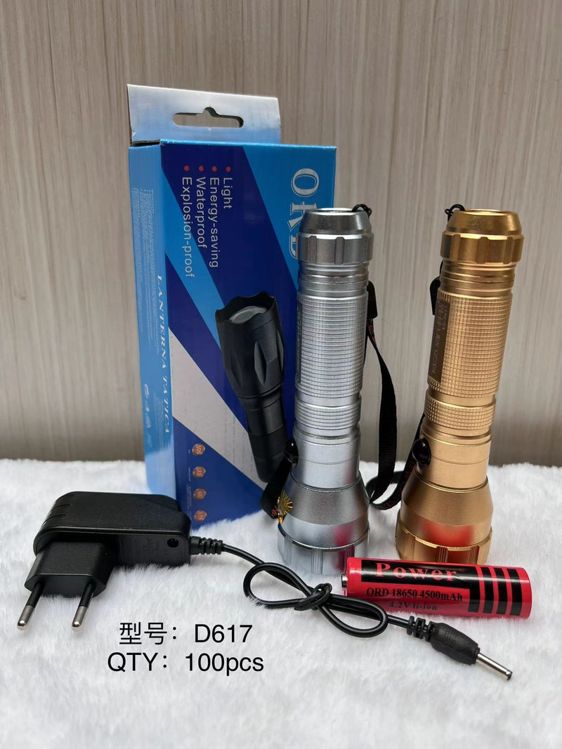 D617 Flashlight - Powerful Light for Any Situation