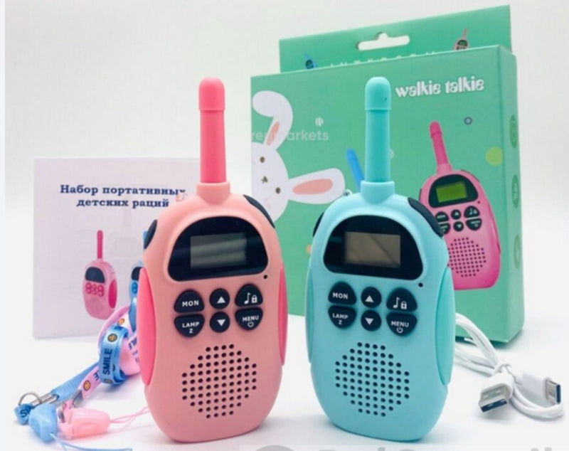 Portable Walkie Talkies for Kids - Perfect for Outdoor Adventures