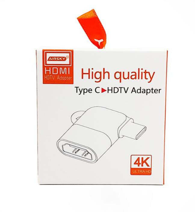 AIRSKY Type-C to HDMI Adapter - 4K Ultra HD Display