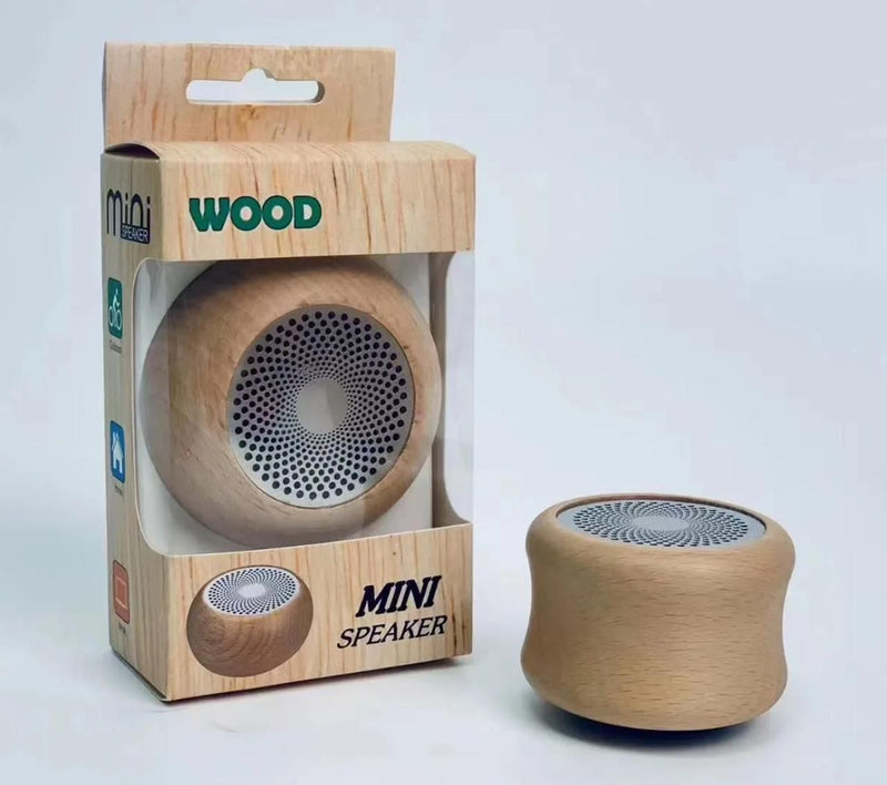 Portable Wooden Speaker - Enjoy Music on the Go