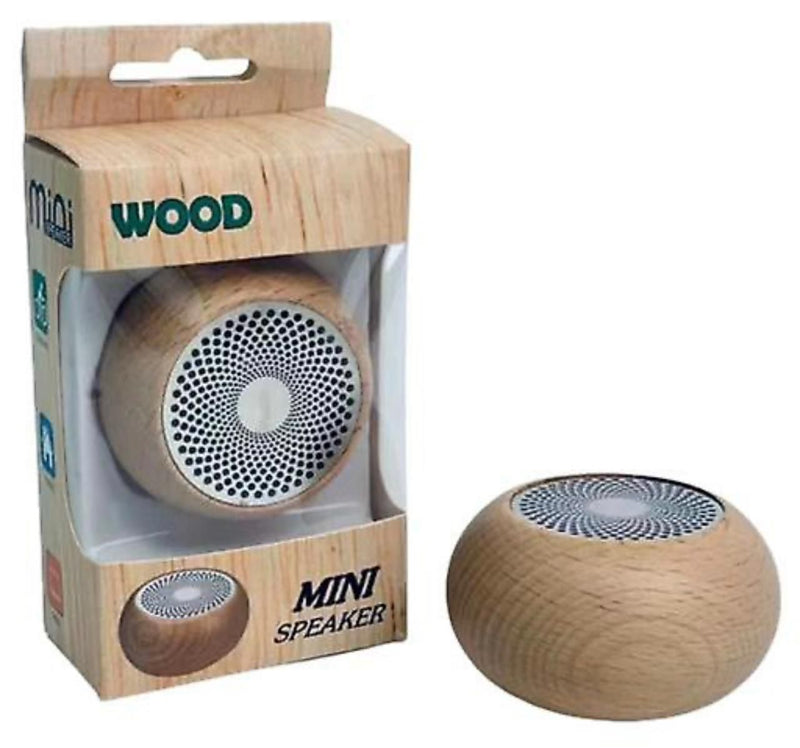 Wireless Wooden Speaker - Perfect for Home and Travel