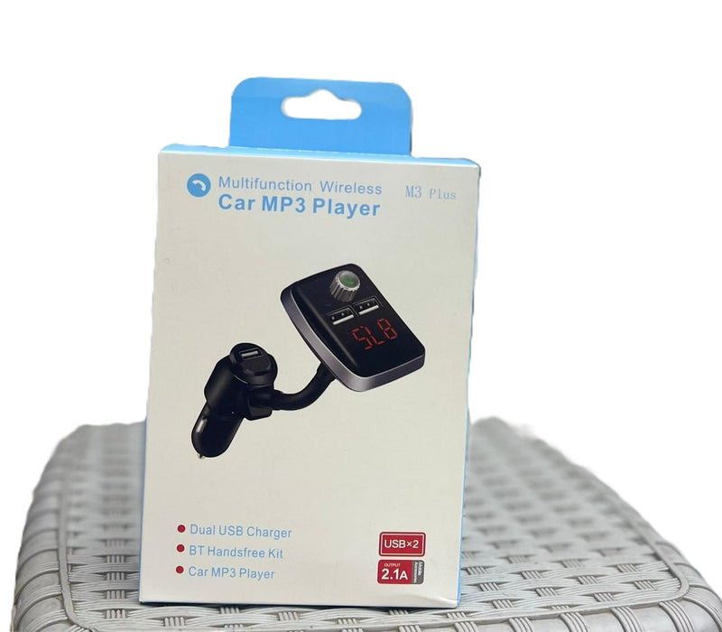 M3 Plus - Enjoy Music & Calls on the Go with This Versatile Car FM Player