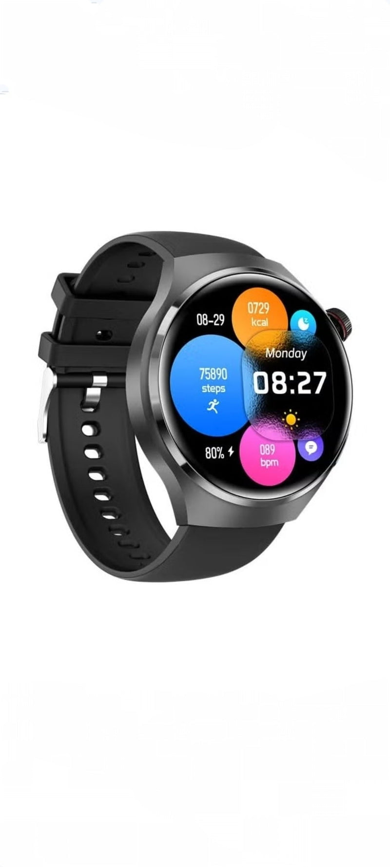 Modio MR 60 Smart Watch – Fitness Tracker, Heart Rate Monitor, Sleep Tracking, and Notifications