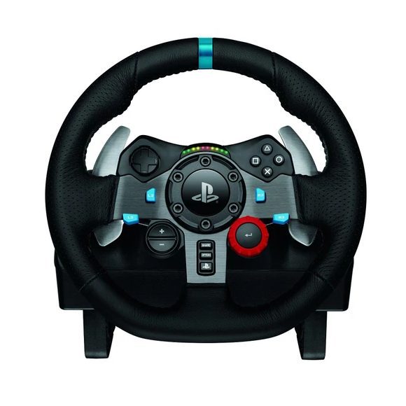 Logitech G29 Driving Force - Realistic Racing Wheel for PS5, PS4, and PS3