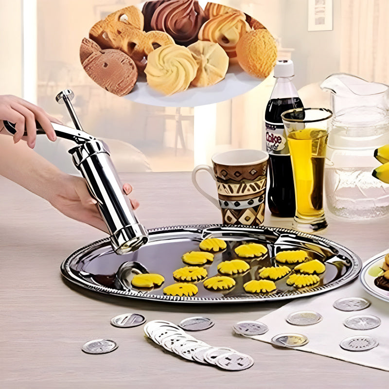 Stainless Steel Biscuit Maker: Ideal for Home Bakers