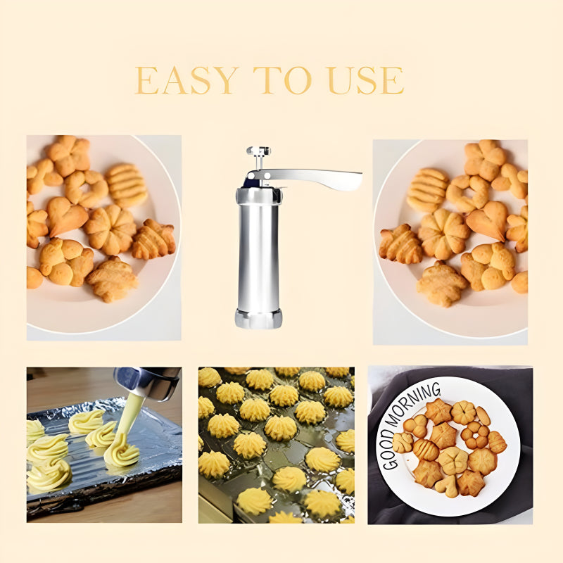 Stainless Steel Biscuit Maker: Ideal for Home Bakers