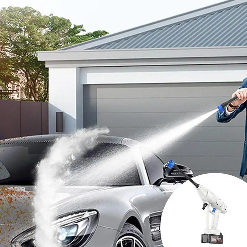 Cordless High-Pressure Washer - 48V Powerful Cleaning Machine