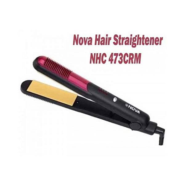 NOVA Professional Hair Straightener: Sleek, Shiny, and Salon-Quality Results