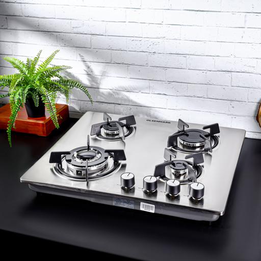 S/S 2In1 Built-In Gas Hob 1x1