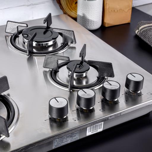 S/S 2In1 Built-In Gas Hob 1x1