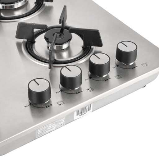 S/S 2In1 Built-In Gas Hob 1x1