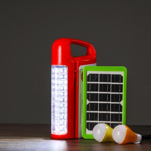 Rechargeble Led Lantern/Solar/33pc/2Bulb/PB1X10