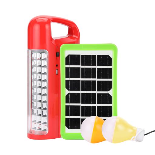 Rechargeble Led Lantern/Solar/33pc/2Bulb/PB1X10