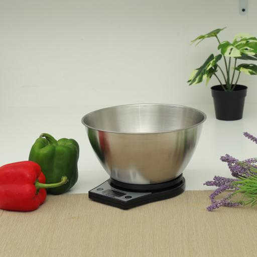 Digital Kitchen Scale/SS Body &Bowl1x8