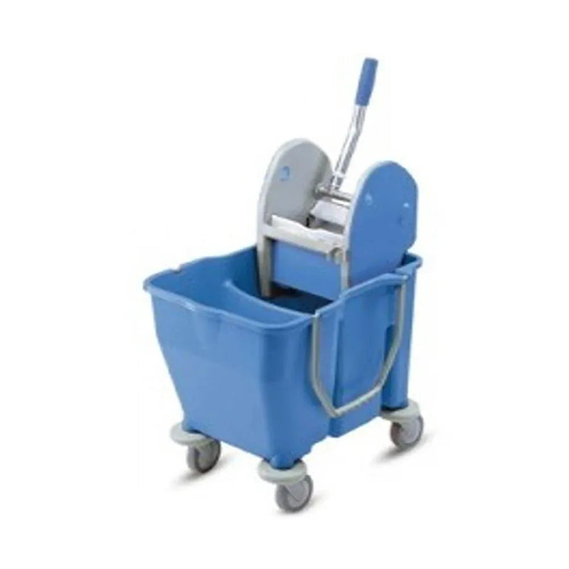 Efficient Cleaning Solution: Double Bucket Wringer Trolley