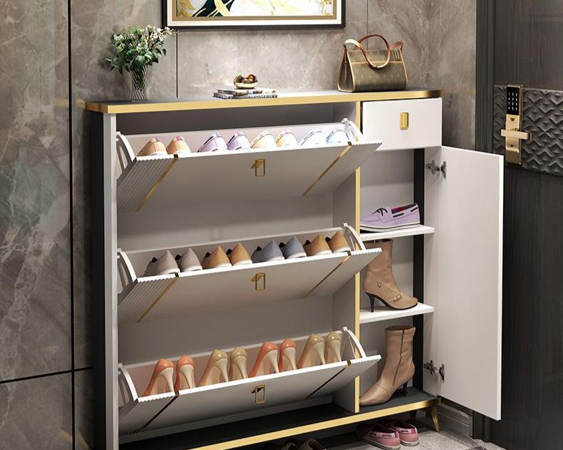 Modern Shoe Cabinet: Stylish & Functional Storage for Your Entryway