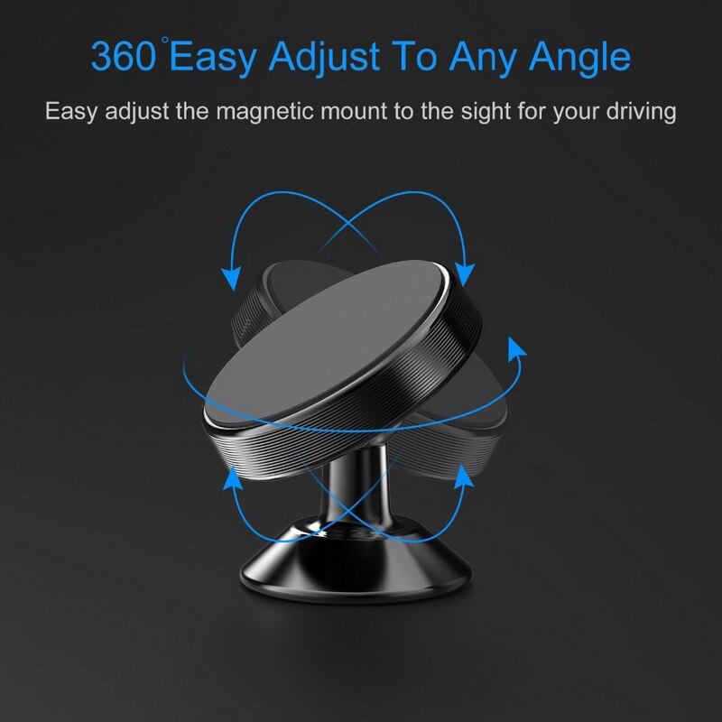 FIUNATEC Magnetic Car Mount - Secure and Versatile Phone Holder