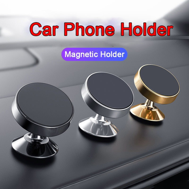 FIUNATEC Magnetic Car Mount - Secure and Versatile Phone Holder