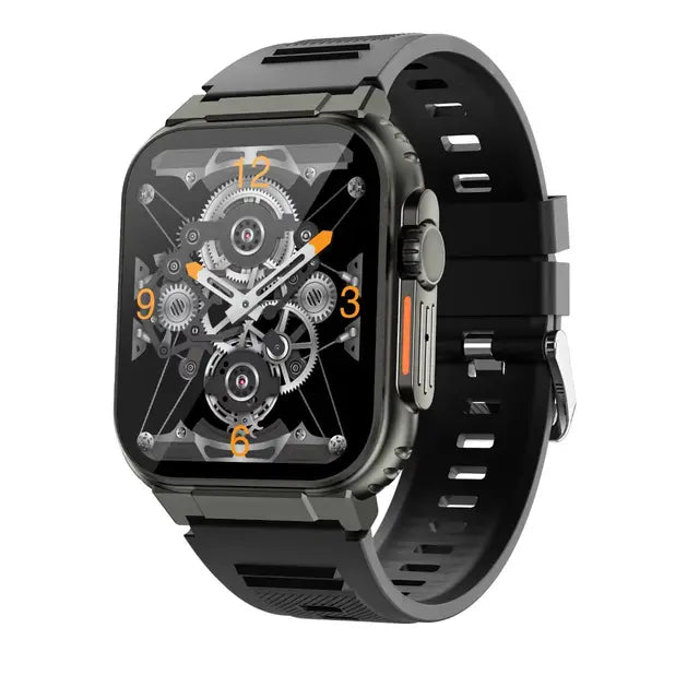 Smartbarry A70 Smart Watch 1.96 Inch Display with Bluetooth Call, 600mAh Battery