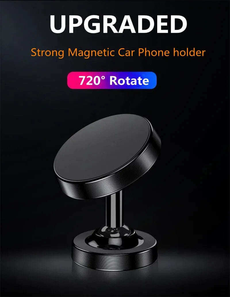 FIUNATEC Magnetic Car Mount - Secure and Versatile Phone Holder