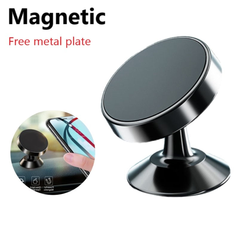 FIUNATEC Magnetic Car Mount - Secure and Versatile Phone Holder