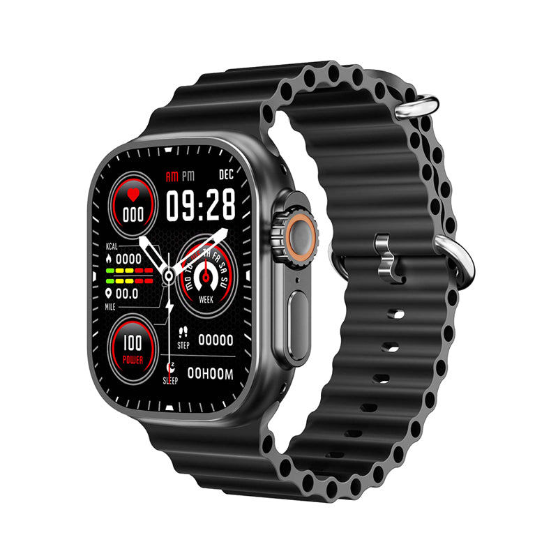 Smart  Ultra 2 Smart Watch – Multi-Function Bluetooth Fitness Tracker, Heart Rate Monitor, IP67 Waterproof, Compatible with iOS & Android, 1.75” Displaywatch KW6 ULTRA 2