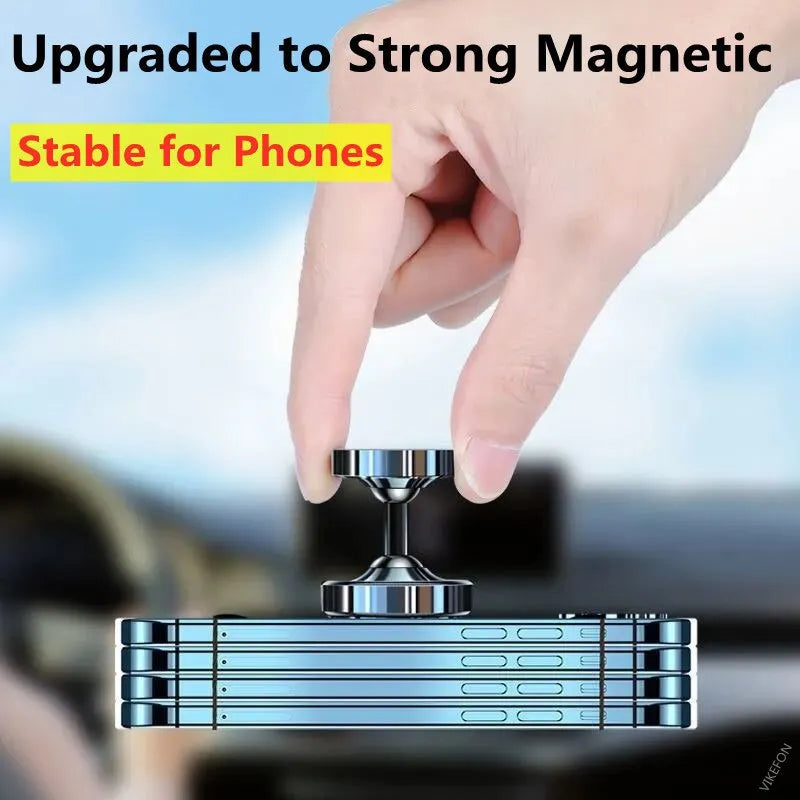 FIUNATEC Magnetic Car Mount - Secure and Versatile Phone Holder